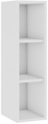 Corp superior de bucatarie Sani Glamur 20 x 30 x 72 cm Alb 