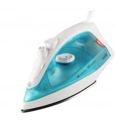 Fier De Calcat Cu Aburi Putere 1200 W Talpa Din Otel Curatare Usoara Functie Autocuratare Functie De Jet De Apa Alb/albastru 
