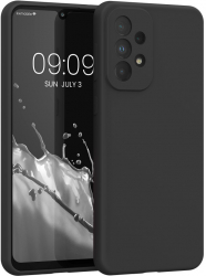 Husa Kwmobile pentru Samsung Galaxy A33 5G Silicon Negru 57833.01 