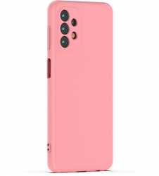 Husa Liquid soft touch compatibila cu Samsung Galaxy A32 5G Baby Pink ALC 