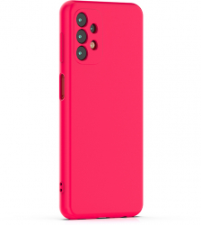 Husa Liquid soft touch compatibila cu Samsung Galaxy A32 5G Hot Pink ALC 