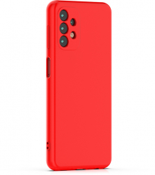 Husa Liquid soft touch compatibila cu Samsung Galaxy A32 5G Lady in Red ALC 