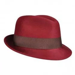 Palarie Bailey of Hollywood Riff Fedora Garnet L 