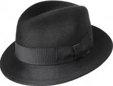 Palarie Bailey of Hollywood Riff Fedora Negru L 
