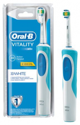 Periuta De Dinti Electrica Oral-b Numar Oscilatii Pe Minut 7600 Functie 1 Program Tip De Curatare 2d Culoare Alb/albastru