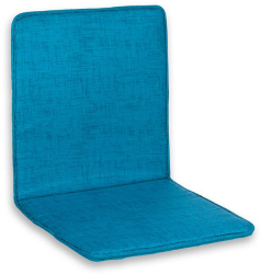 Perna decorativ pentru Scaun cu spatar pentru Spatii Exterioare 87x43cm Turcoaz 