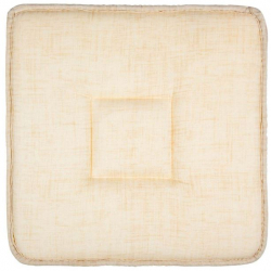 Perna decorativa pentru scaun 39x39cm Ecru