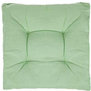Perna decorativa pentru scaun din bumbac 40x40cm Verde