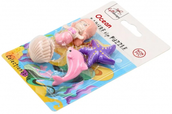 Radiere colectionabile Ocean delfin roz 