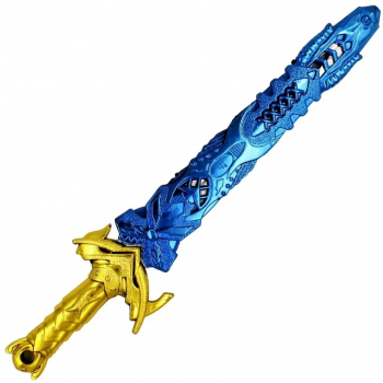 Sabie de jucarie 33 cm albastra 