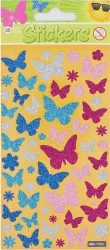 Set stickere Glitter Butterflies 