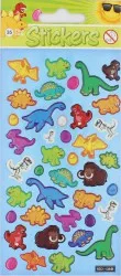 Set stickere Puffy Dinos 