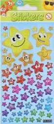 Set stickere Smiling Stars 