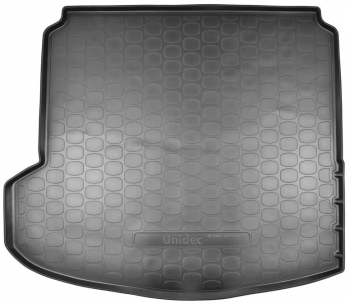 Covor pentru Portbagaj tip Tavita Compatibil Renault Megane IV Berlina 2016- Material Flexibil Negru 