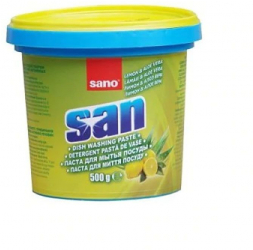 Detergent Vase Sano San Pasta Lemon&Aloe Vera 500G 