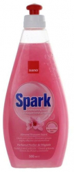 Detergent vase Sano Spark cu parfum delicat de migdale 500ml 
