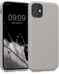 Husa Kwmobile pentru Apple iPhone 11 Silicon Gri 50791.43 