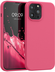 Husa Kwmobile pentru Apple iPhone 13 Pro Max Silicon Roz 55881.238 