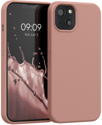 Husa Kwmobile pentru Apple iPhone 13 Silicon Roz 55878.237 