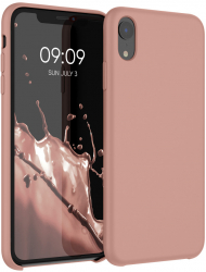 Husa Kwmobile pentru Apple iPhone XR Silicon Roz 45910.237 