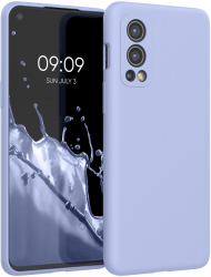 Husa Kwmobile pentru OnePlus Nord 2 5G Silicon Albastru 56070.58 