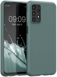 Husa Kwmobile pentru Samsung Galaxy A23 Silicon Verde 57804.171 