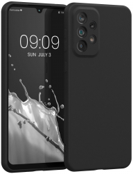 Husa Kwmobile pentru Samsung Galaxy A33 5G Silicon Negru 57806.01 