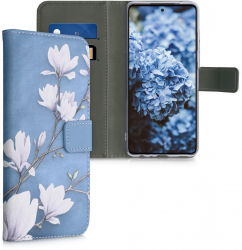 Husa pentru Samsung Galaxy A52 / Galaxy A52 5G / Galaxy A52s 5G Piele ecologica Albastru 54349.02 