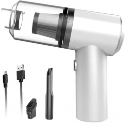 Mini aspirator QT147 pentru casa si masina 120W 6000Pa 