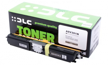 Cartus compatibil toner DLC Konica MINOLTA 1600W/ 1650/ 1680/ 1690 KM-AOV301N-K Black 2.5K 