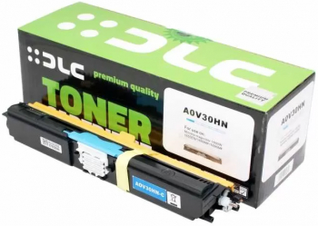 Cartus compatibil toner DLC Konica MINOLTA 1600W/ 1650/ 1680/ 1690 KM-AOV30HN-C CYAN 2.5K 