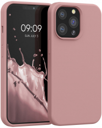 Husa Kwmobile pentru Apple iPhone 13 Pro Silicon Roz 55880.193 