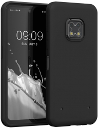 Husa Kwmobile pentru Nokia XR20 Silicon Negru 57532.01 
