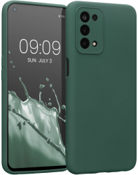 Husa Kwmobile pentru OPPO A74 5G/A54 5G Silicon Verde 57571.169 
