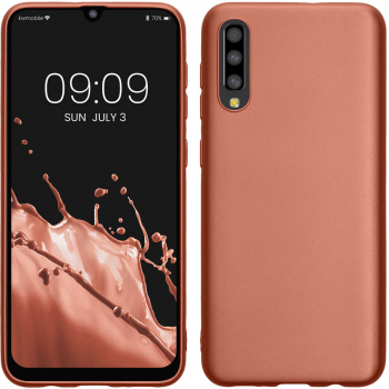 Husa Kwmobile pentru Samsung Galaxy A50 Silicon Roz 48056.211 
