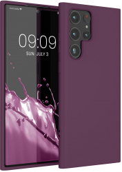Husa Kwmobile pentru Samsung Galaxy S22 Ultra Silicon Violet 57570.187 