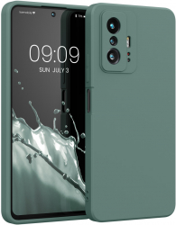 Husa Kwmobile pentru Xiaomi 11T/11T Pro Silicon Verde 56573.166 
