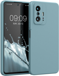 Husa Kwmobile pentru Xiaomi 11T/11T Pro Silicon Verde 56573.207 