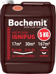 Solutie ignifugare lemn Bochemit Antiflash Maro 5Kg 
