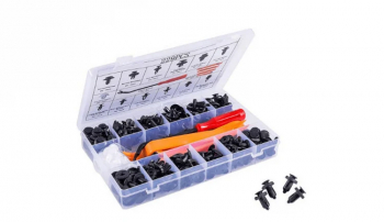 Set 229 clipsuri cleme auto de fixare universale plastic 