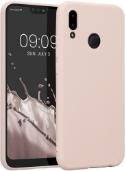 Husa Kwmobile pentru Huawei P20 Lite Silicon Roz 44358.225 