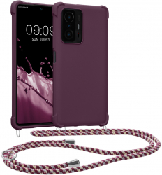 Husa Kwmobile pentru Xiaomi 11T/11T Pro Silicon Violet 57395.187 