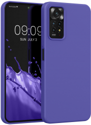 Husa Kwmobile pentru Xiaomi Redmi Note 11 Pro/Redmi Note 11 Pro 5G Silicon Albastru 57373.234 