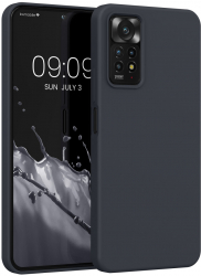 Husa Kwmobile pentru Xiaomi Redmi Note 11 Pro/Redmi Note 11 Pro 5G Silicon Negru 57373.47 