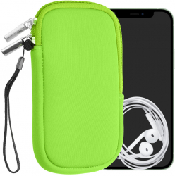 Husa Universala Kwmobile marime M - 5 5 inch Neopren Verde 46188.2.44 