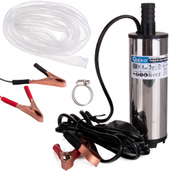 Pompa electrica submersibila pentru transfer combustibil 12 V 52 mm cablu 3 m Geko G00956 