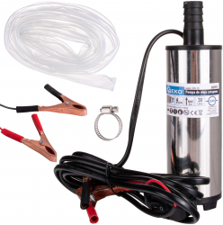 Pompa electrica submersibila pentru transfer combustibil 24 V 52 mm cablu 3 m Geko G00957 