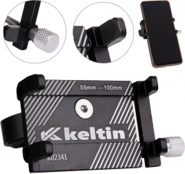Suport telefon pentru bicicleta aluminiu G-81 Keltin K02341 