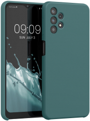 Husa Kwmobile pentru Samsung Galaxy A32 5G Silicon Verde 54336.171 
