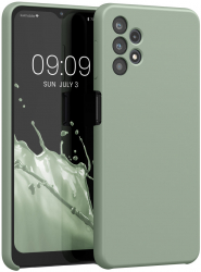 Husa Kwmobile pentru Samsung Galaxy A32 5G Silicon Verde 54336.172 